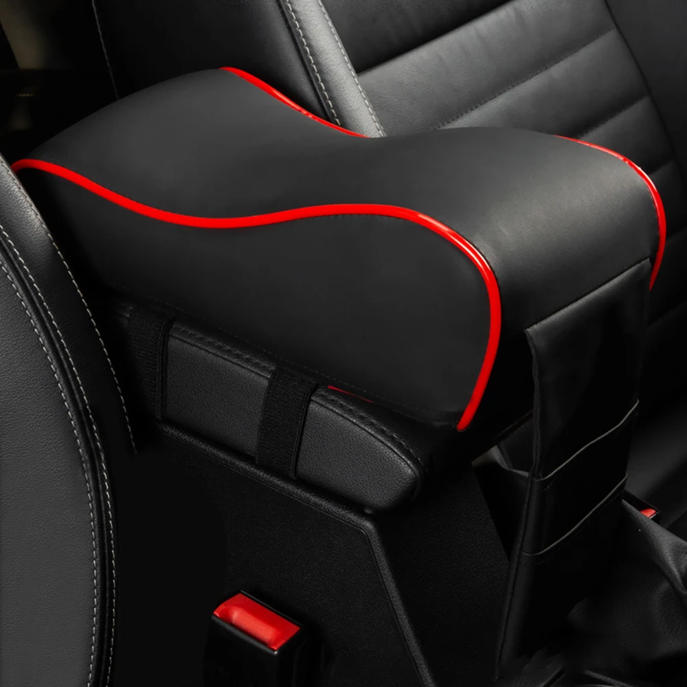 

Car Armrest Pad Car Leather Central Console Protection Pad Thick Viscoelastic Foam Armrest Storage Box With Pocket For Lexus car