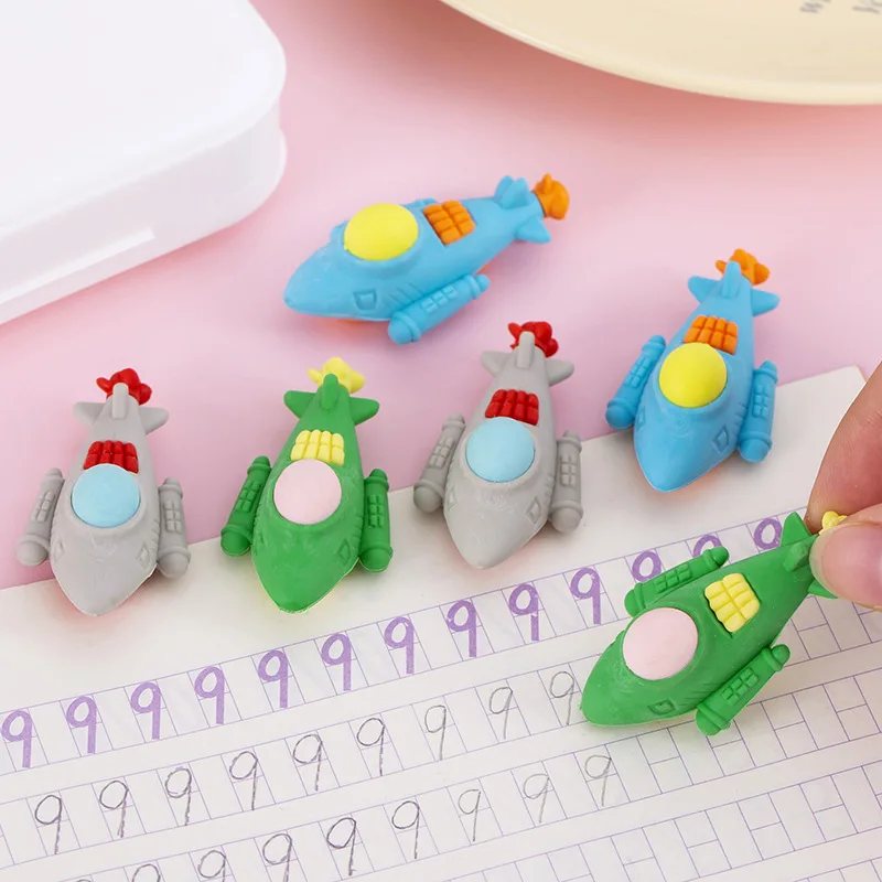 

3 Pieces/batch Creative Cute Submarine Style Student Eraser Final Christmas Gift Prize Gift Birthday Kawaii Eraser Wholesale