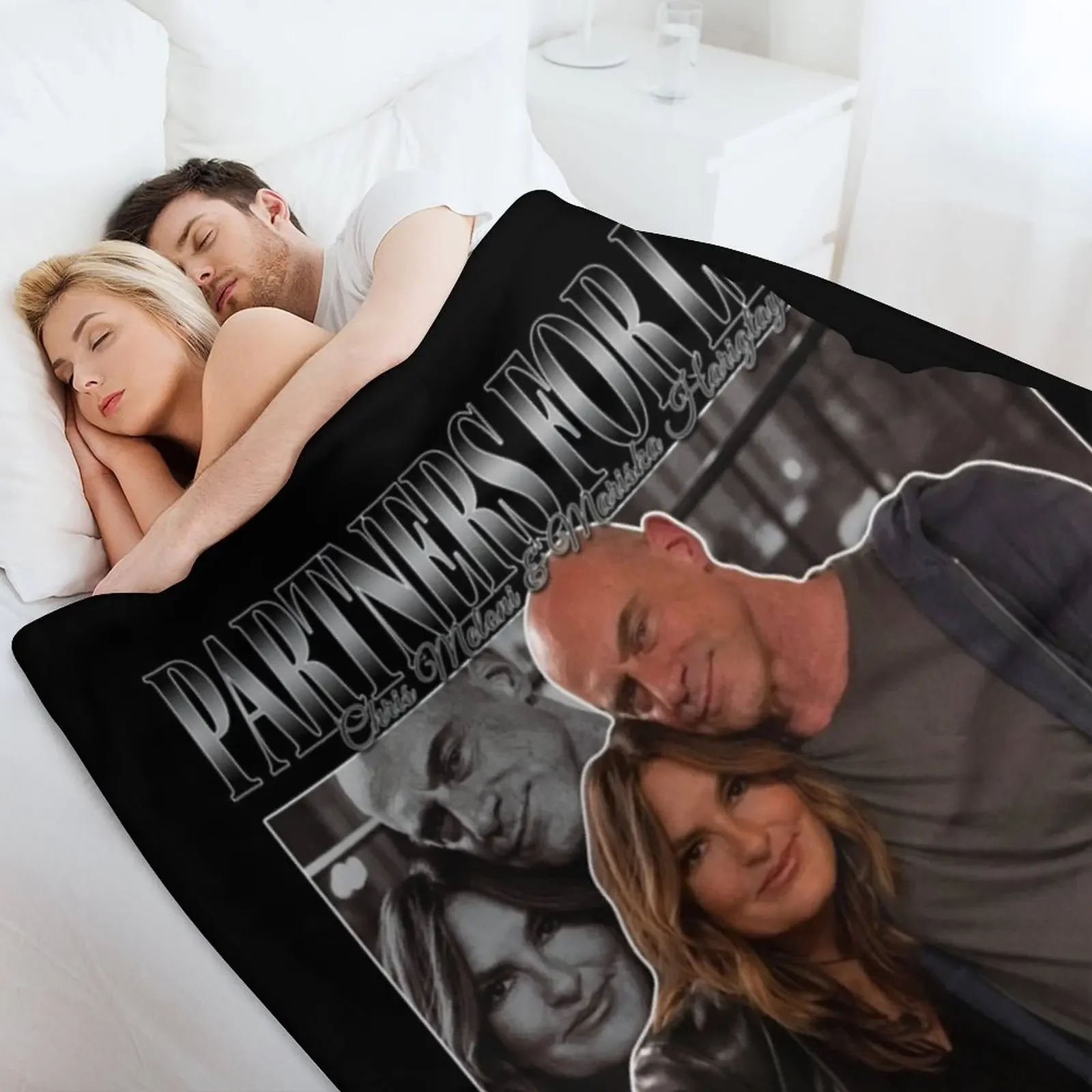 شركاء للحياة ماريسكا هارجيتاي وكريس ميلوني 90s مستوحاة من خمر تحية الكلاسيكية رمي بطانية الأربعاء البطانيات القطبية