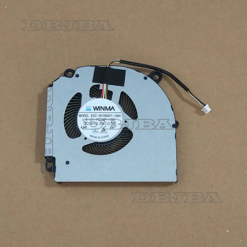 Laptop cooling fan for WINMA EGC-81090V1-0AH 6-31-PD5NP-100 5V 2.5W 0.5A  fan