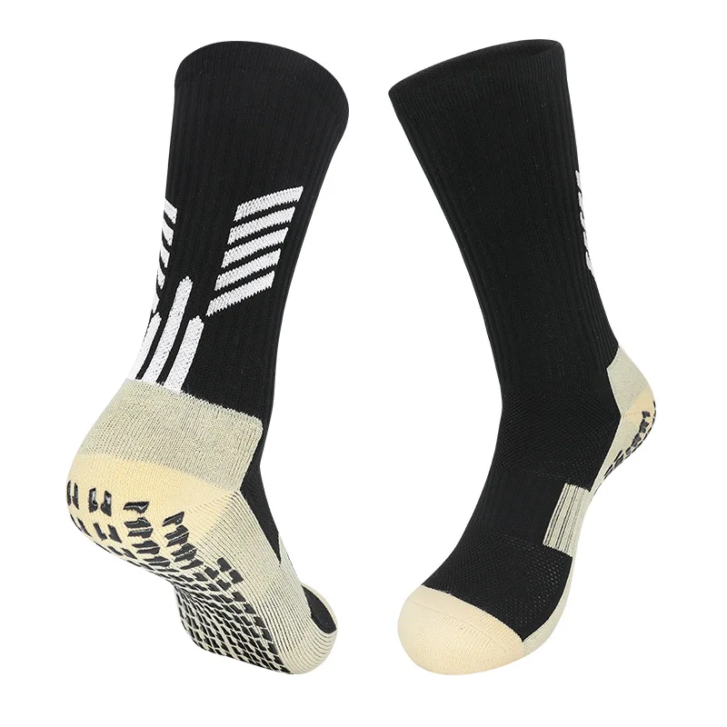 

Kids Football Socks Summer Terry Mid-Cuff Non-Slip Gel Pads Breathable Performance for Football Training Comfort Fit