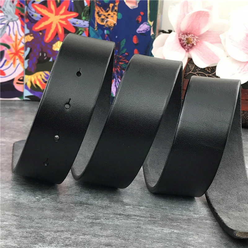 3,8 cm Top Geauine Ledergürtel ohne Schnalle Mann Gürtel Ceinture Homme Herren Ledergürtel ohne Schnallen für Männer 105-125cm sp05 – Detail 26