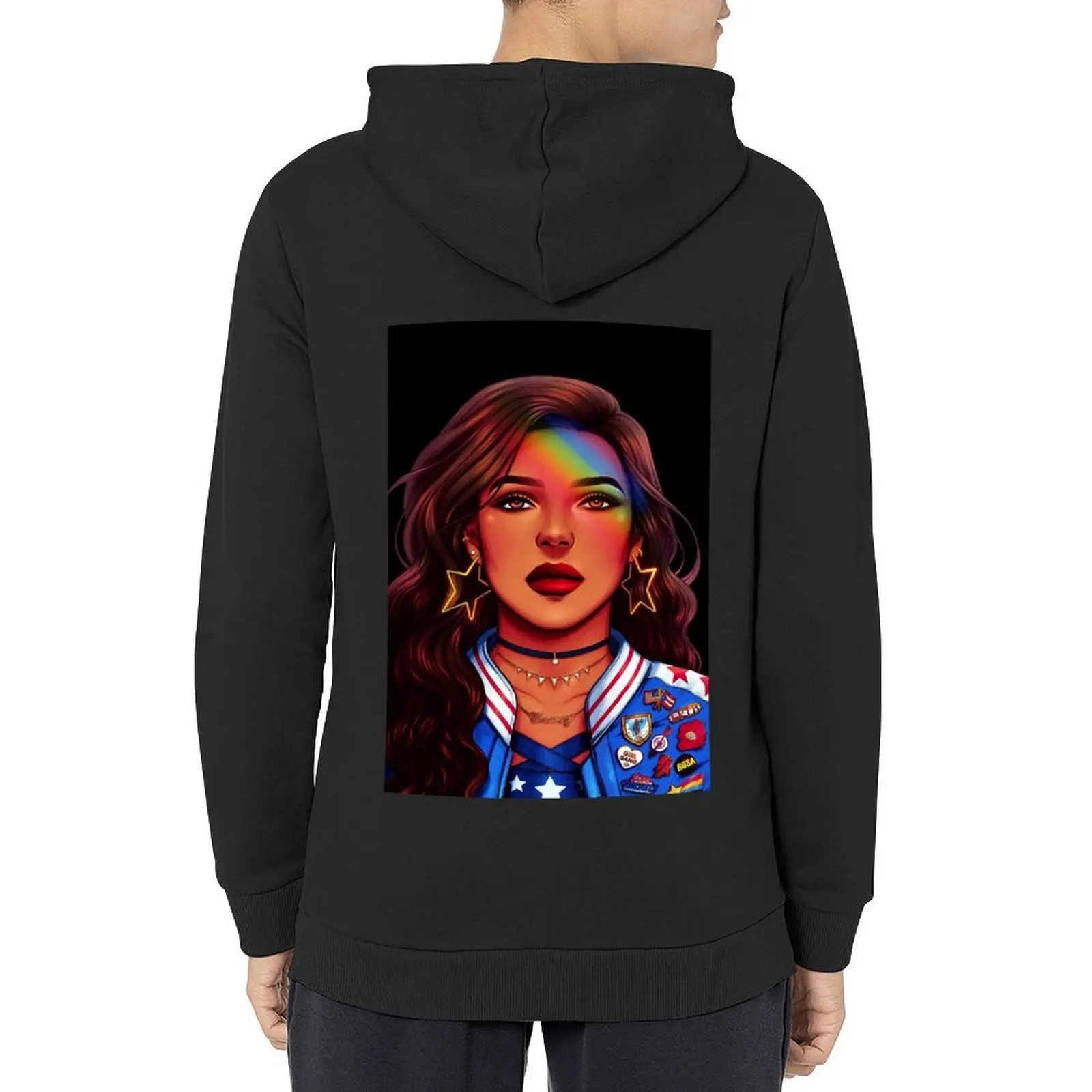 

America Chavez Hoodie winter clothes autumn clothes men wear graphic t shirts men men's hoodie sweatshirt