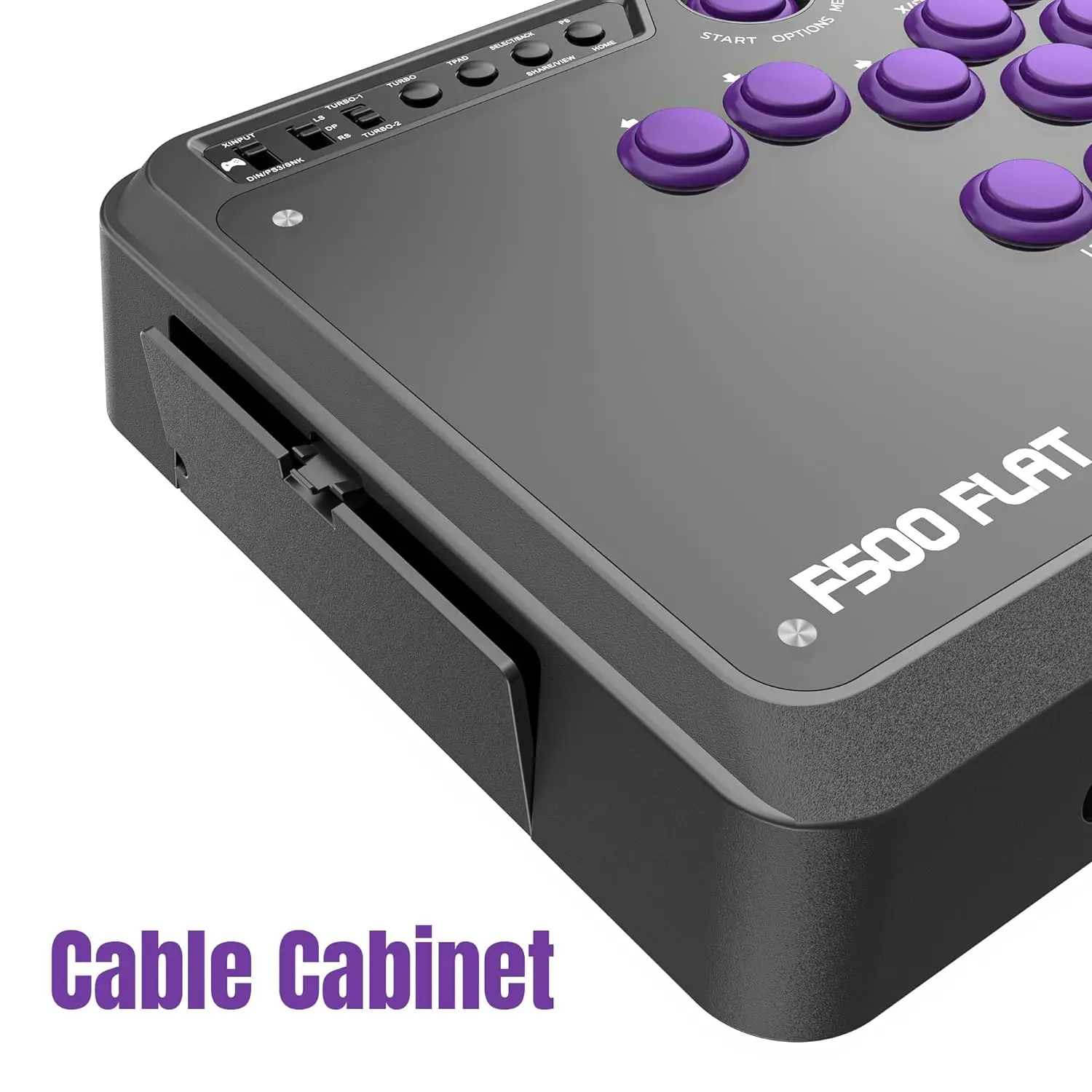 Für may flash f500 flat fight stick alle tasten arcade controller für ps4/pc/xbox serie s/x, xbox one/schalter,/dampf deck/macos