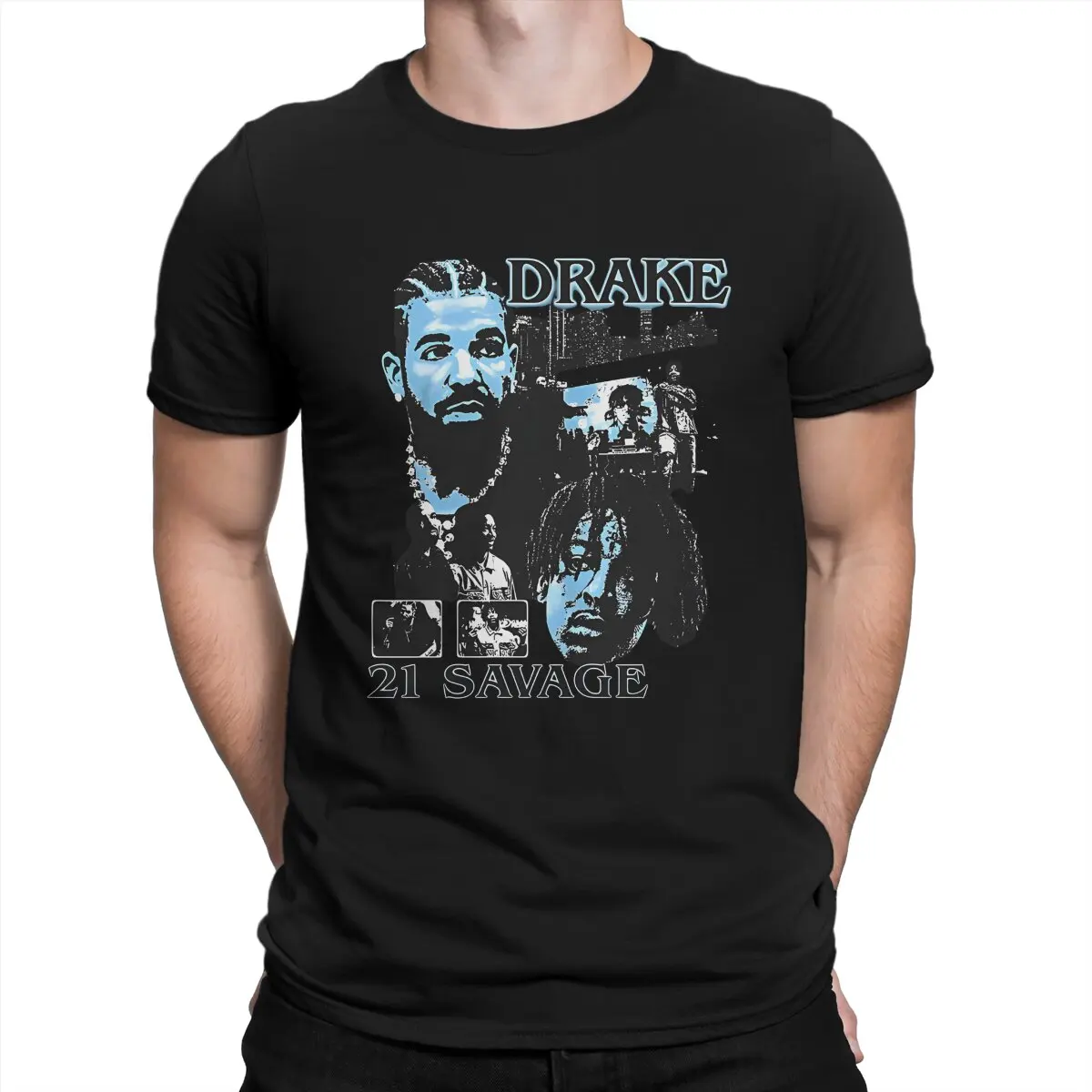 Tour It’S All A 2023 ,Savage T-Shirts Men RAPPER Drake Novelty 100% Cotton Tees O Neck Short Sleeve T Shirts Classic Tops