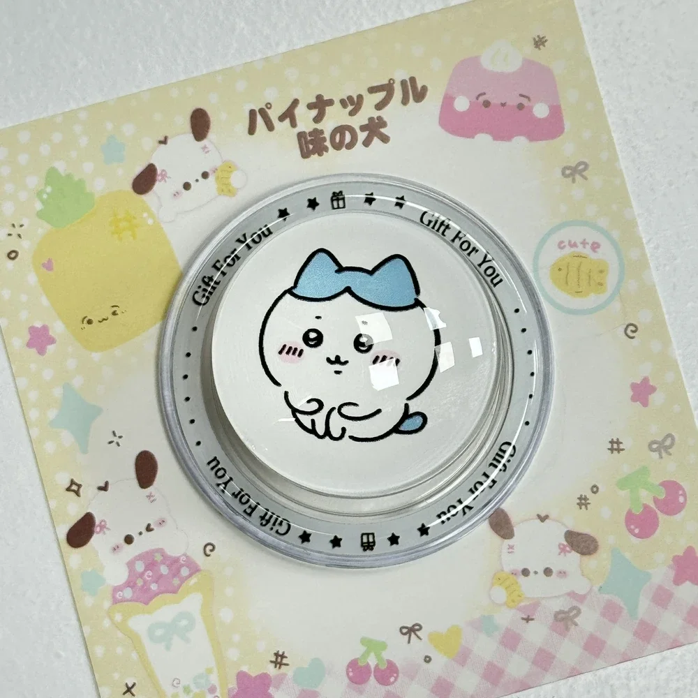 

Милая японская аниме Chiikawa usagi Hachiware для Magsafe, магнитная ручка для телефона, подставка для iPhone, складной держатель для беспроводной зарядки