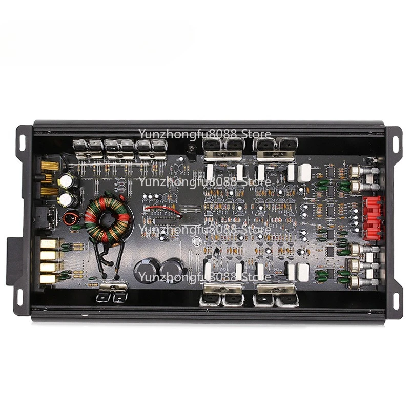 Car Audio Modification Power Amplifier Class AB Digital 4-channel 4-channel High-power Car Amplifier