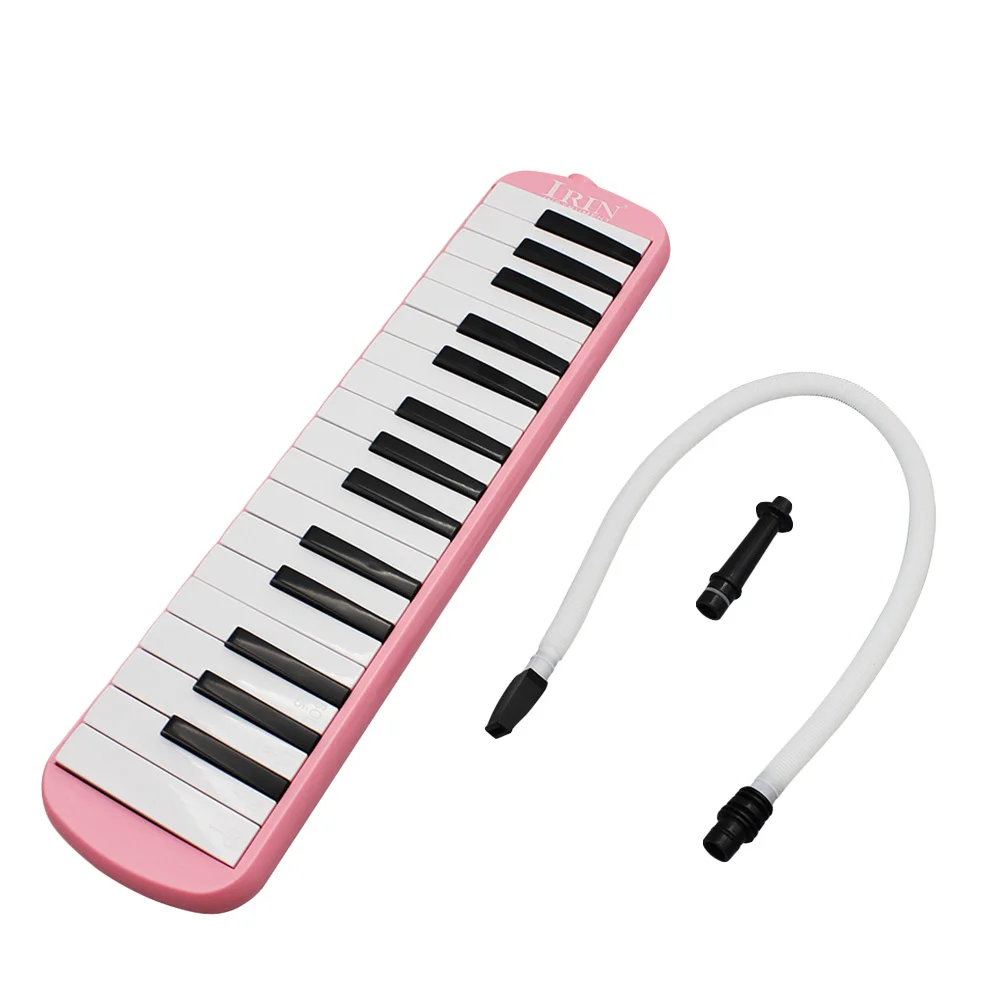 

32 Piano Keys Melodica Musical Instrument with Case for Music Lovers Beginners (Pink) key instrument 32 key instrument