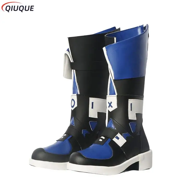 Spiel Honkai Star Rail Silber Wolf Cosplay Schuhe Stiefel