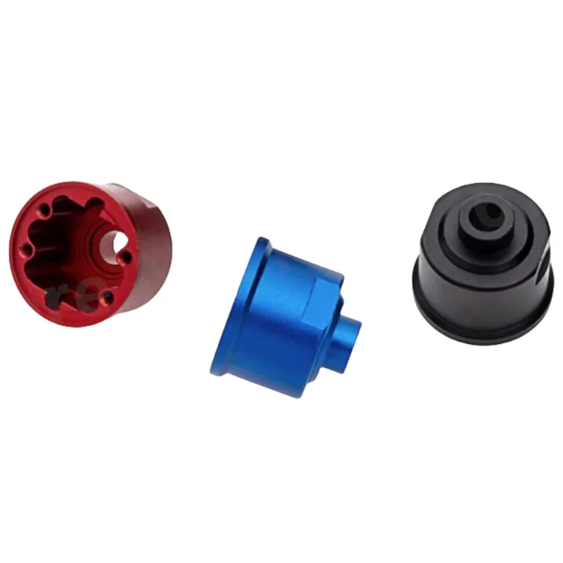 Metallo Anteriore Posteriore Differenziale Caso Per Traxxas Slash 4X4 VXL Stampede Rustler Remo Hobby 1/10 RC Auto Parti di Aggiornamento