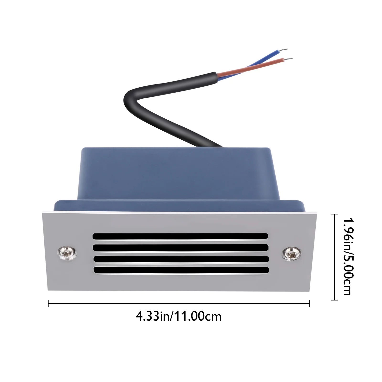 

Led Mini Brick Light Outdoor Stainless Steel Recessed Step Wall Garden Lighting Ip67 Waterproof Durable Energy Saving