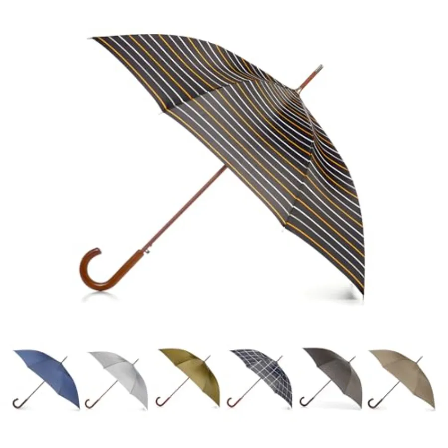 

Timeless Wooden Stick Umbrella by Totes