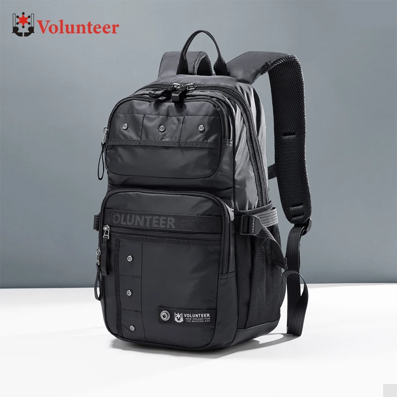 

Volunteer 17L Men's Large Capacity Travel Backpack 2025 Fashion Outdoor Hiking Camping Waterproof Backpack Daypack Man 1876-02