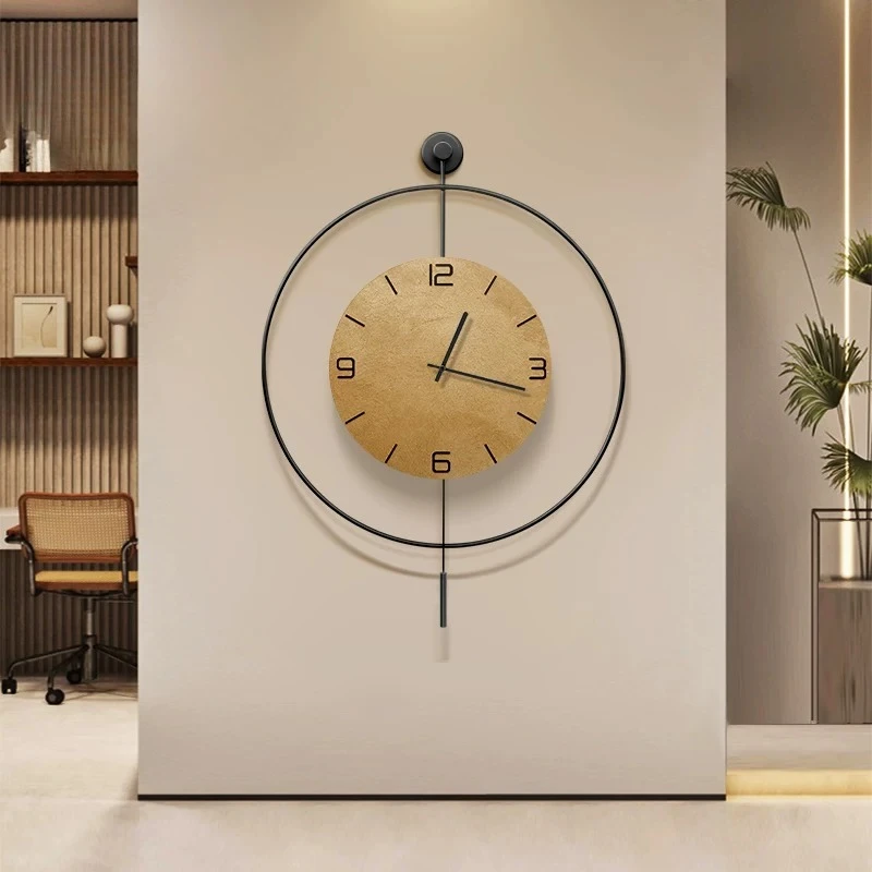 Noiseless Modern Wall Clook Industerial Interior Nordic Wall Clook Seating Room Elegant Orologio Da Parete Home Decoration