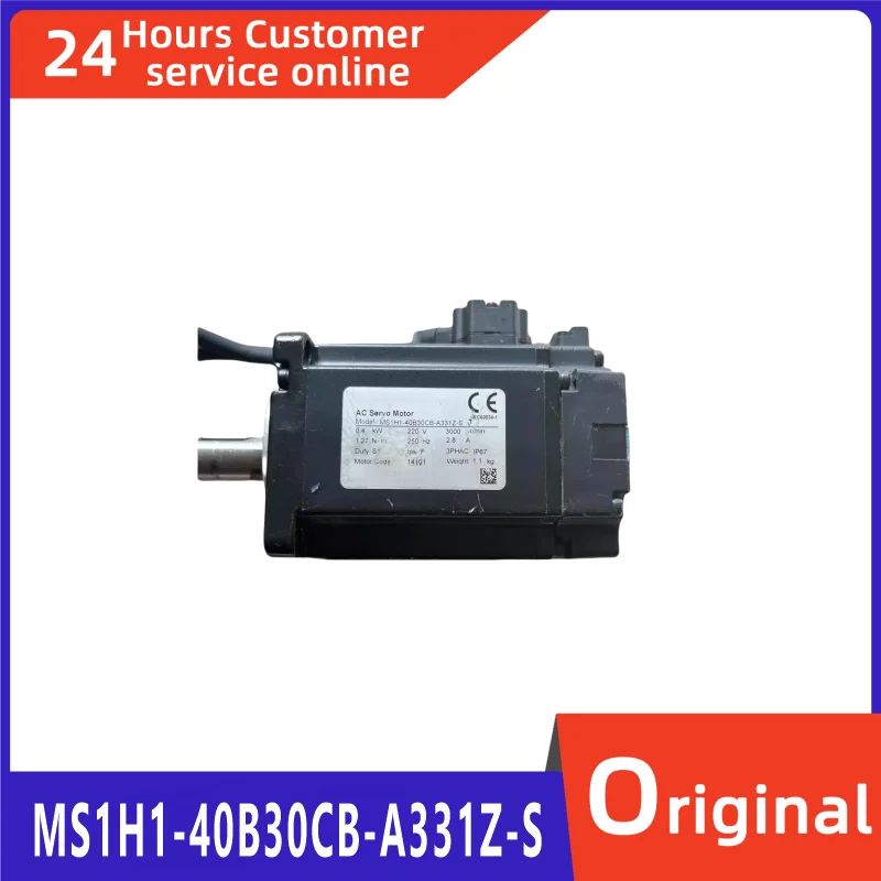 

Brand new original 400W servo motor MS1H1-40B30CB-A331Z-S