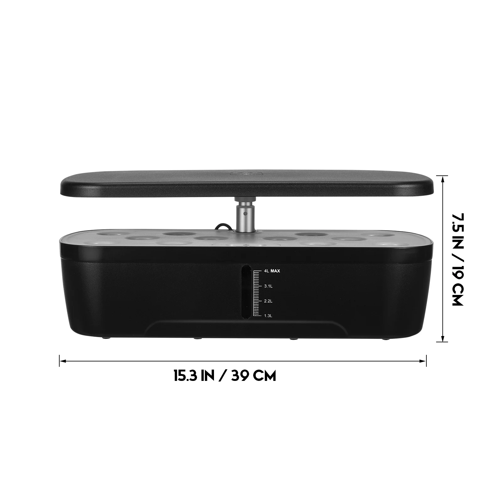 

1Set Smart Indoor Plant Growing Kit Hydroponics Growing System Multi-Porous Design Automatic Fertilizing Indoor Hydroponic Plant