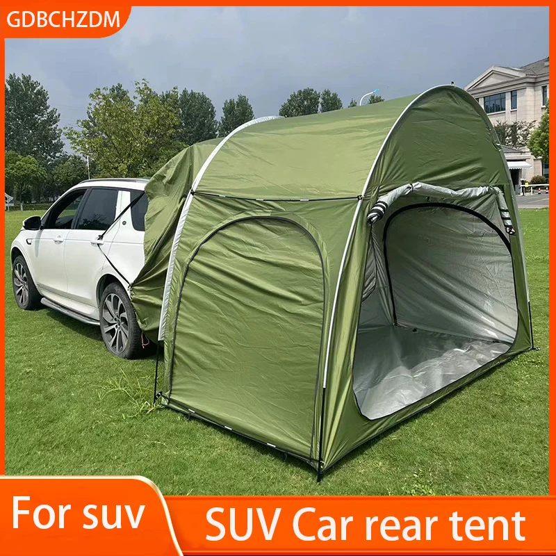

GDBCHZDM Camping Car Rear Tent Outdoor Car Trunk Tent with Canopy Car Trunk Extension Tent Sunshine-Proof Camping Equipment