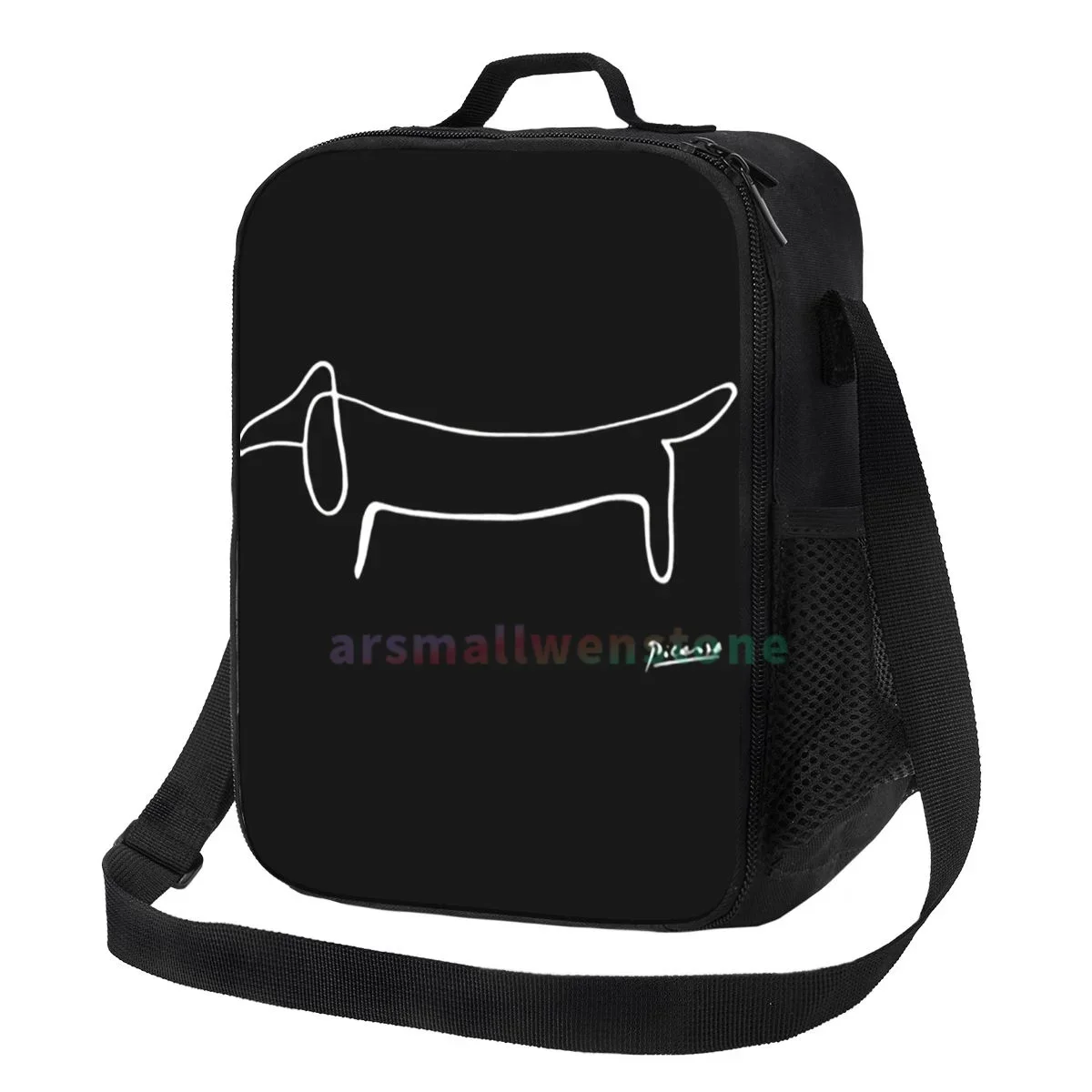 

Dachshund-Sausage-Dog Lunch Bag Portable Thermal Insulated Lunch Box Picnic Multifunction Food Tote for Women