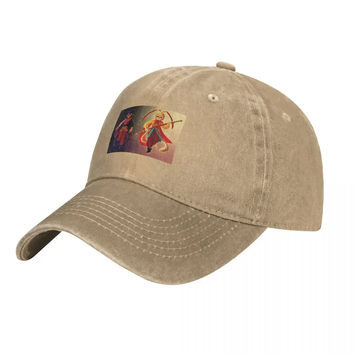 

The Sun and the Moon Cowboy Hat Golf hiking hat Beach Outing Men Golf Wear Women'S