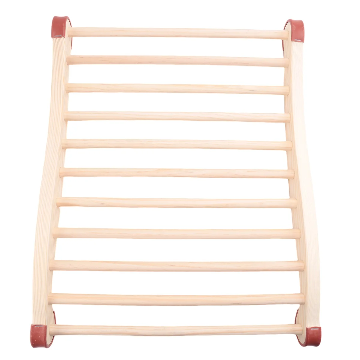 Avançado! Encosto de sauna, encosto de sauna de madeira, encosto ergonômico em forma de S, adequado para recuperação de sauna, saúde e relaxamento