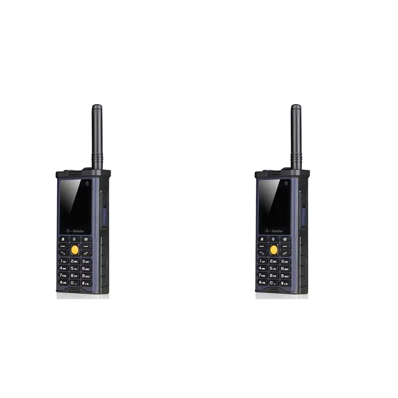 T31C-2X هاتف محمول متين خارجي قوة كبيرة هوائي الاستعداد الطويل إشارة جيدة أربعة بطاقات Sim صندوق ثلاثي الأبعاد مكبر صوت الكتاب الاليكتروني-أزرق داكن #1