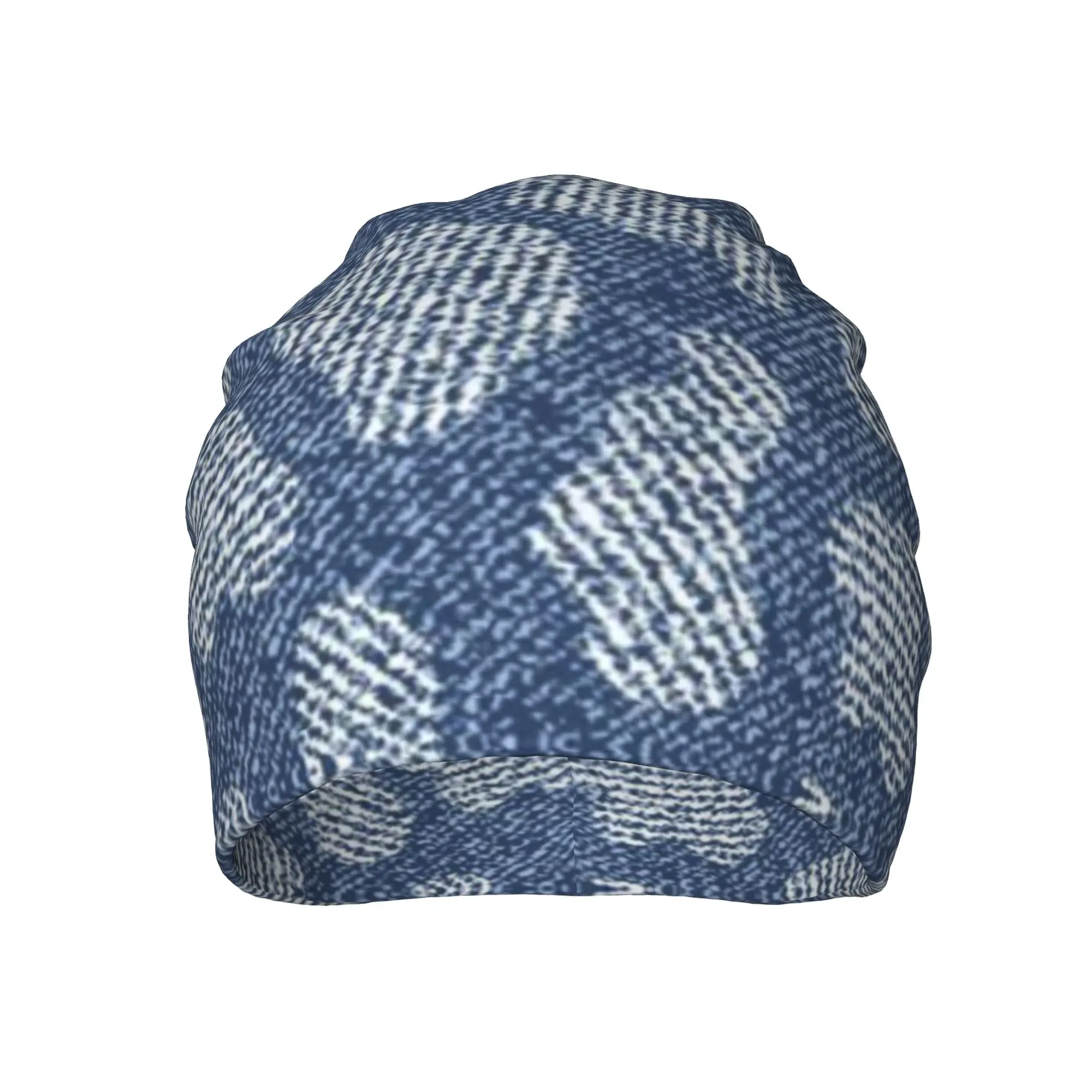 Bonnet Hats Denim texture Men Women's Thin Hat Blue (18) Retro Cap Street Skullies Beanies Caps