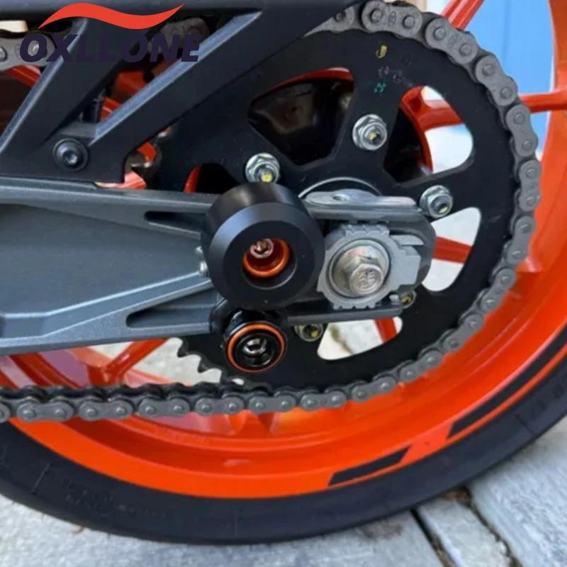 

Motorcycle CNC Front Rear Fork Wheel Frame Slider Crash Protector Pads For Duke 125 Duke 200 Duke 250 Duke 390 Duke 2011-2023