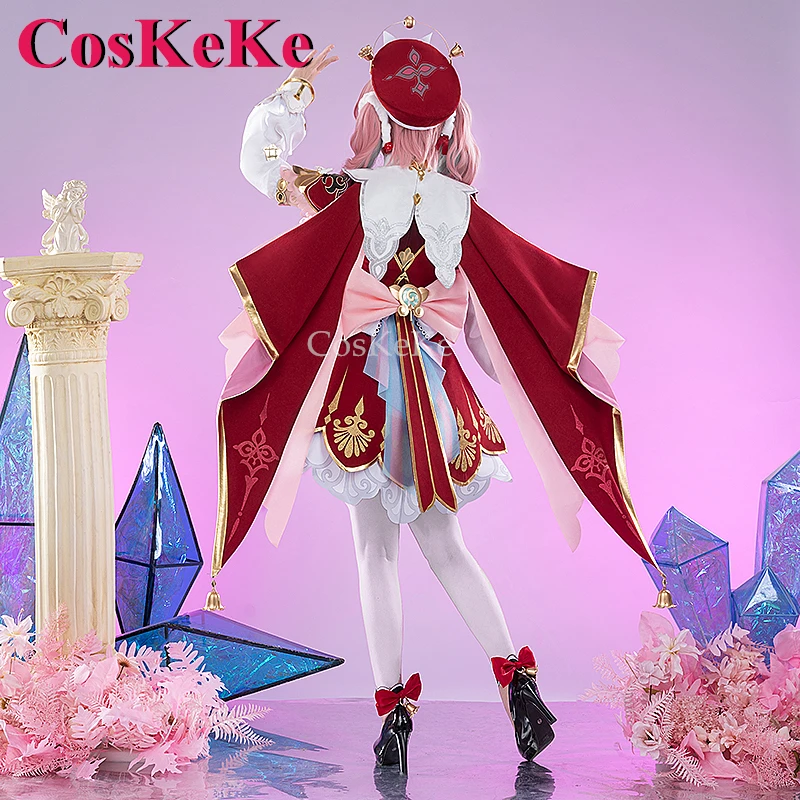 

CosKeKe Hyacine Game Honkai: Star Rail Cosplay Costumes Sweet Elegant Uniforms Dress Women Activity Party Role Play Clothing New