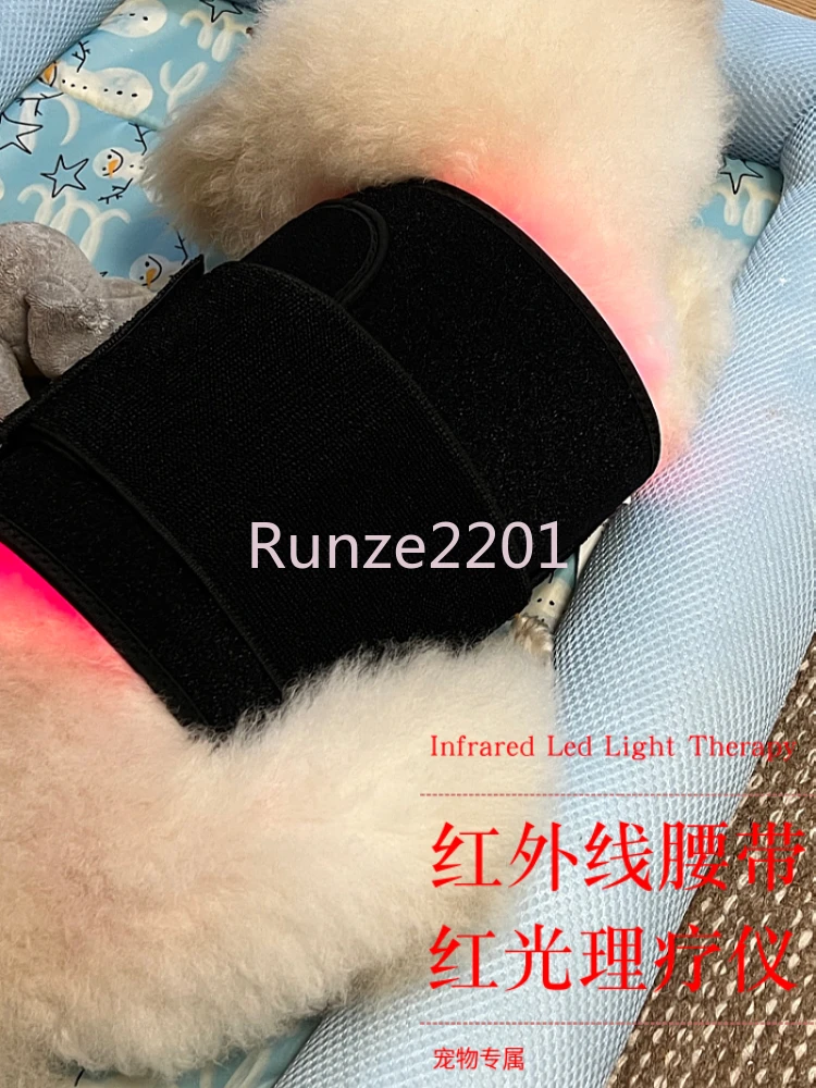 100-240V Pet Infrared Red Light Physiotherapy Belt Spine Fracture Joint Cervical Vertebra Cat Dog Phototherapy Roast Lamp Pad