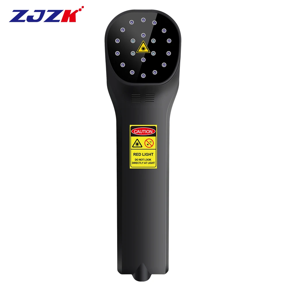ZJZK Handheld Cold Laser LLLT Physiotherapy Device for Pain Relief Soft Tissue Injury Frozen Shoulder Neuropathy Treatment