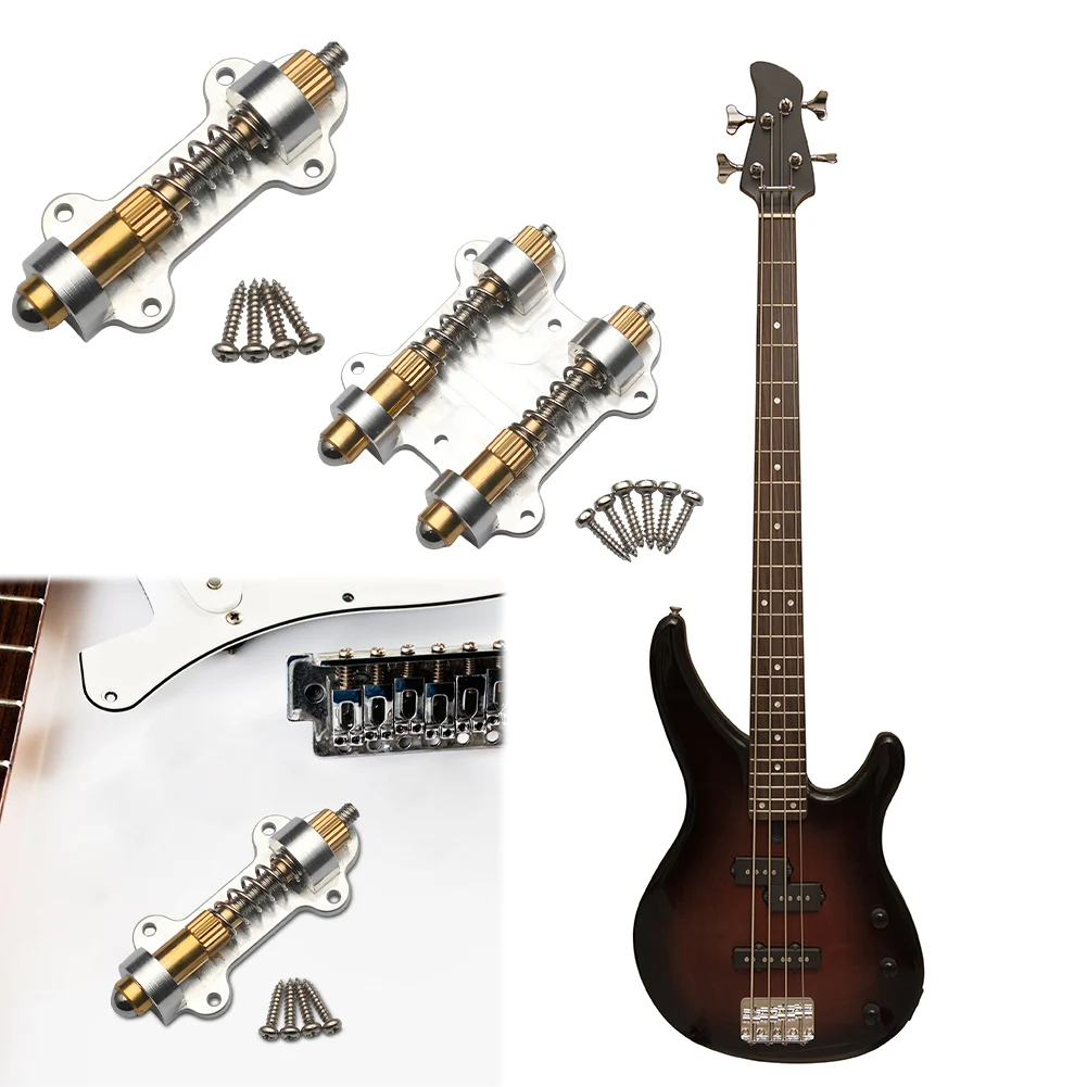 Ajusteur d'armissement de trémolo en laiton pour guitare électrique, accessoires de guitare électrique Fender, bouchon de stabilisateur de trémolo, ensemble Tremsetter