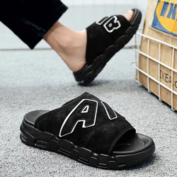 Slippers Men Air Cushion Design Slide Man Summer New PVC Soft Non-slip Men's Sports Slippers for Men Flip Flops Chanclas Hombre