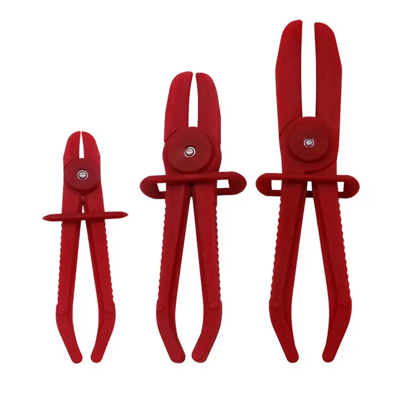 

Hose Pinch Off Pliers Red Line Clamp Pliers Hose Pinch Off Pliers Set Line Clamps Replacement For Fuels Hoses Gases Lines Brake