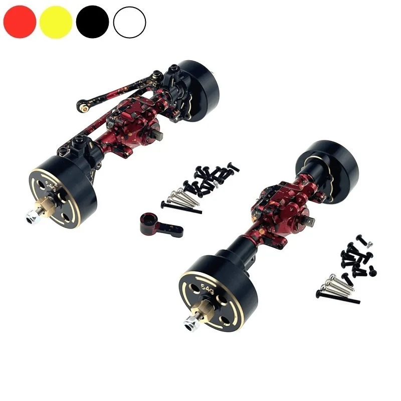 MJX Hyper Go H18P Messing-Gegengewicht Aluminiumgehäuse Portalachse Komplette RC-Auto Upgrade-Teile OP Zubehör