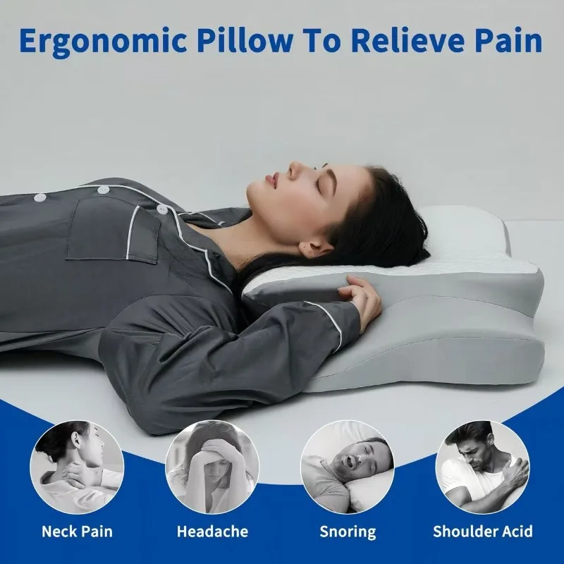 

Hot-selling pillow for protecting the cervical vertebrae, slow rebound, adult deep sleep memory pillow, sleep aid pillow