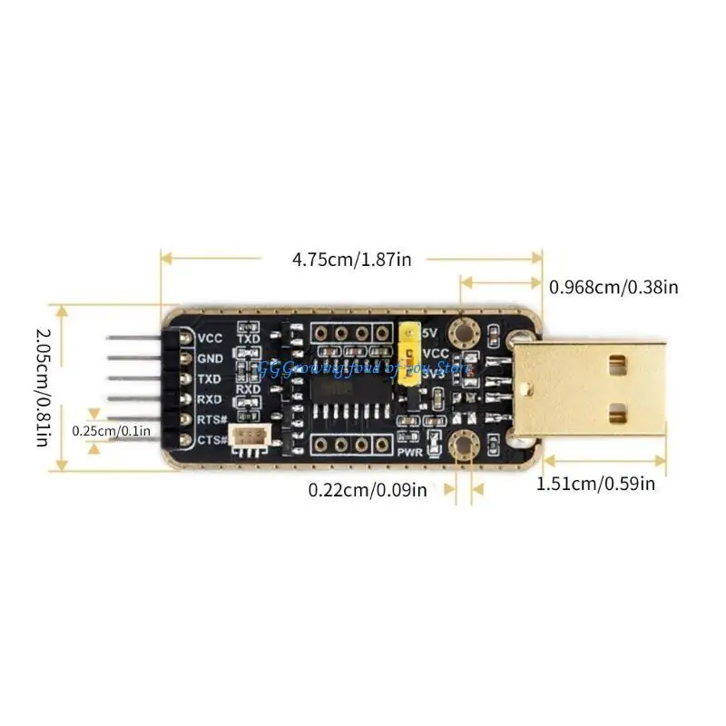 H9EB USB إلى وحدة تصحيح الأخطاء UART CH343 USB إلى واجهات TTL وحدة تصحيح الأخطاء UART