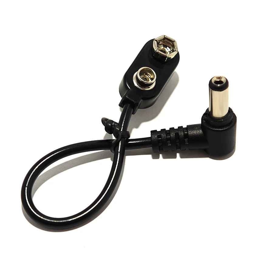 

Effect Device Battery Powered DC Cord Battery Clip Power Cord For Guitar Effect Pedal Battery No. 9 Power Supply Adapter