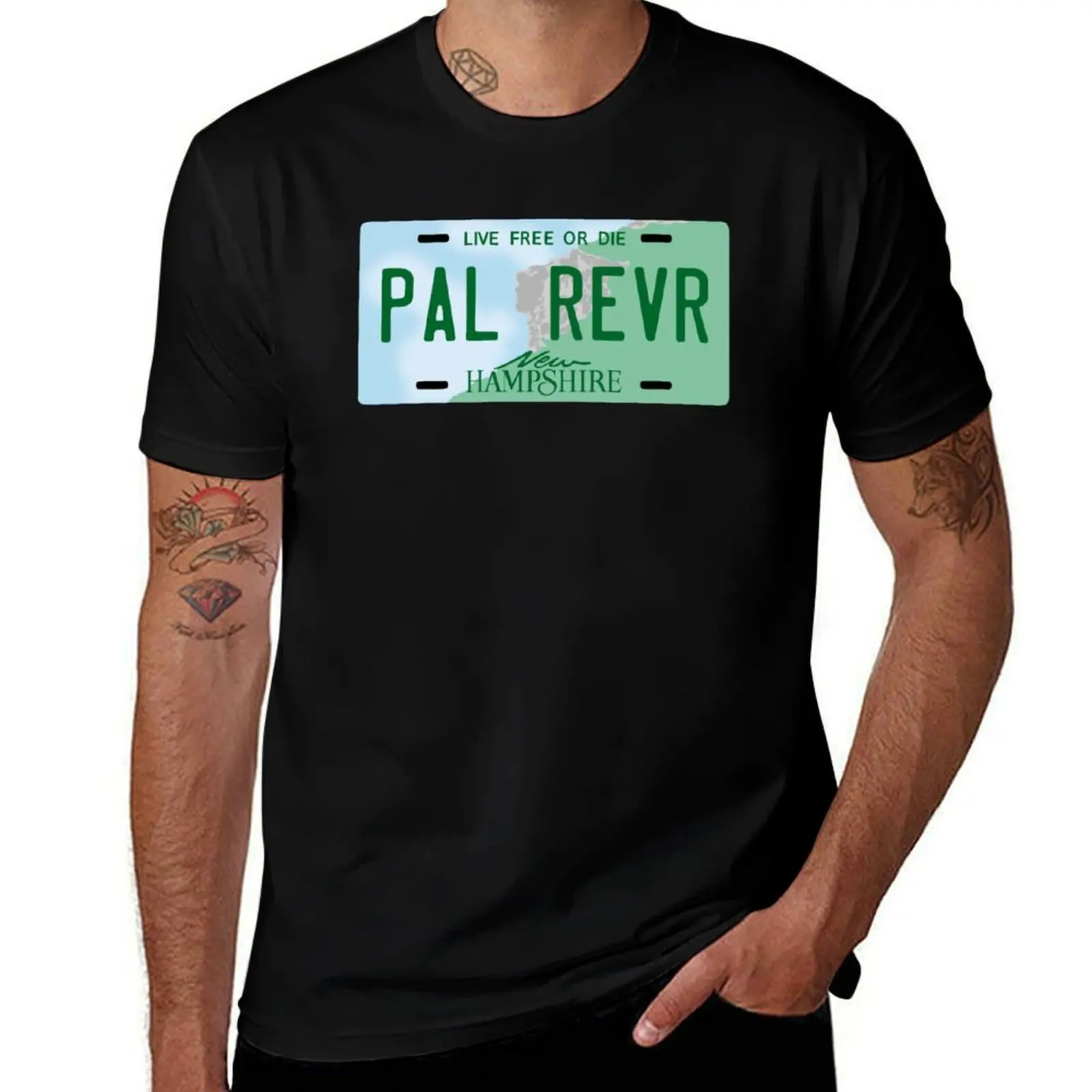 Paul Revere T-Shirt Daily Work Short Sleeve Top
