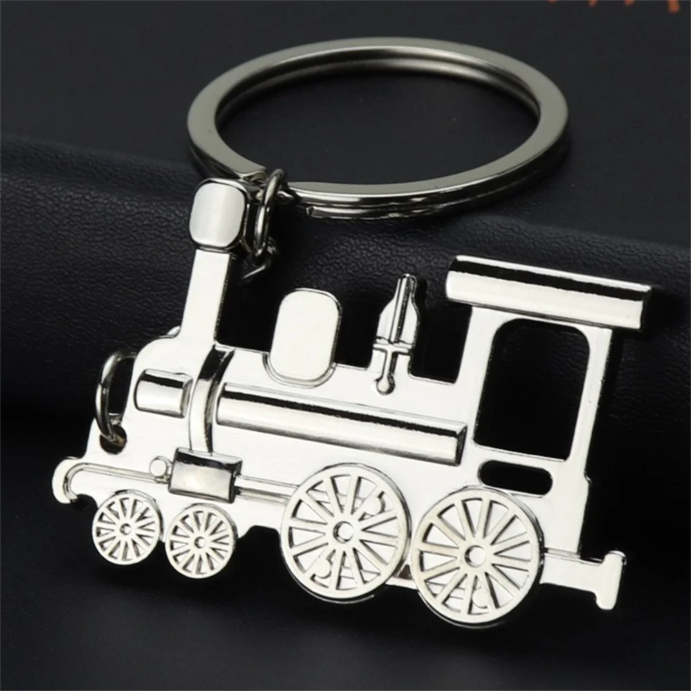 Metal Car Racing Model Key Pendant Creative Keychain Activity Small Gift