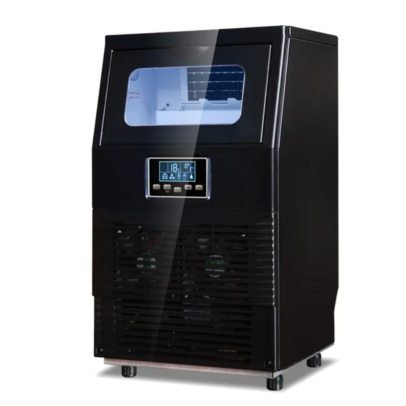 

Portable Ice Maker Countertop Cube Ice Maker with Home Kitchen Office Bar Party