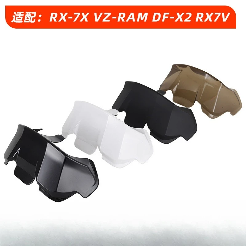 

ForRX7X VZ-RAM DF-X2 RX7VMotorcycle Rear Trim Helmet Spoiler Helmet Spoiler Accessories