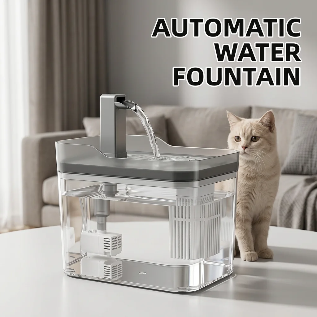 USB Kattenwaterfontein met mee - Cat Water Fountain Filter recensie en prijs