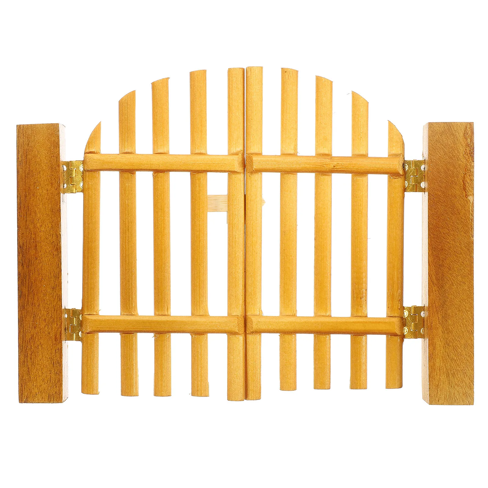 

Mini House Gate Wooden Miniature Door Simulation Wood Gate Decor Miniature Accessories Mini Wooden Furniture Furniture Model