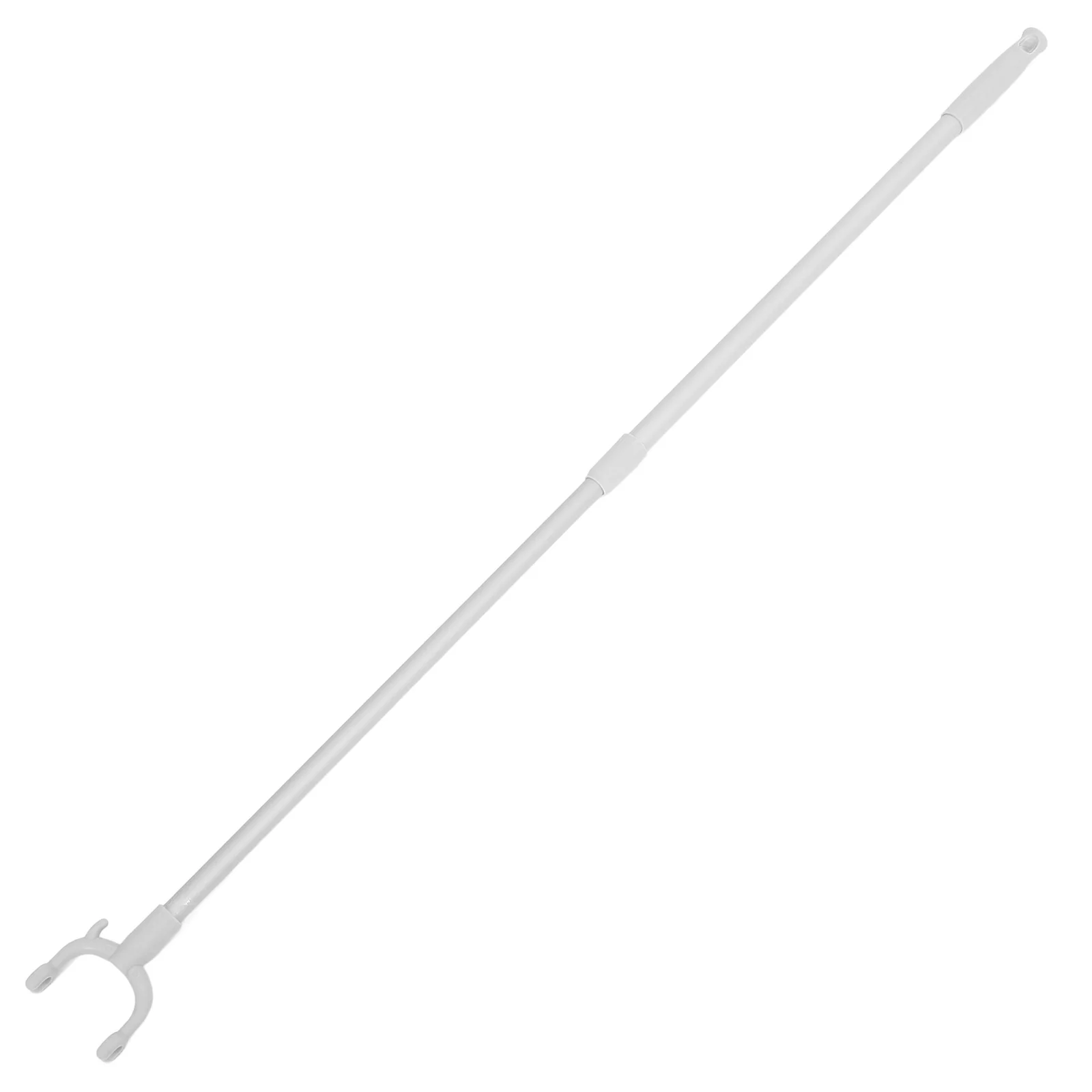 

Clothes Rail Hanger Sturdy Stick Long Plastic Poles Adjustable Length Thickened Design SpaceSaving Indoor Use