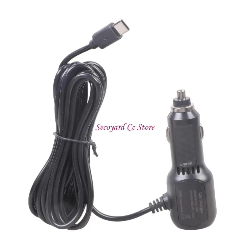 N3UC Car Chargers 343cm USB C Cord Camera Charging 5V 2.1A Output Double USB Port for Phones Tablets Overvoltage Protections