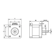 Nema17 40mm 5-Pack Stepper Motors #3