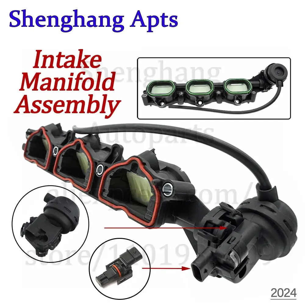 

Intake Manifold 06E133110BC,06E133110AT,06E133109BC,06E133109AT,06E133109AN For Audi 3.0T A4,S4,A5,S5,A6,S6,A7,A8,S8,Q7 2012-23