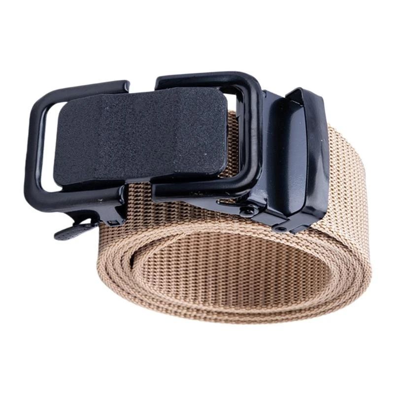 

652F Durable Nylon Woven Belt for Men with Adjustable Auto Slide Buckle Perfect for Hiking and Daily Wear