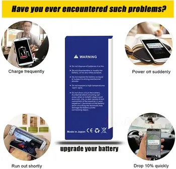 Baterie DaDaXiong pro SAMSUNG Galaxy S6 Edge S7 Edge S8 Plus+ S9 Note 10 S10 S10E Plus J5 Pro A51 A8 2018 S3 Mini 8 nejlepší prodej baterie pro Samsung S7 - №6