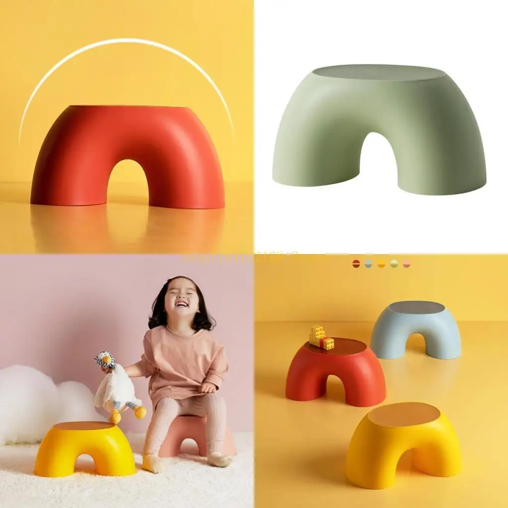 أطفال مضادون لانزلاق البراز الأسرة المعيشية الصغيرة كرسي داخلي كرسي الأطفال خطوة البراز أفضل بيع #1